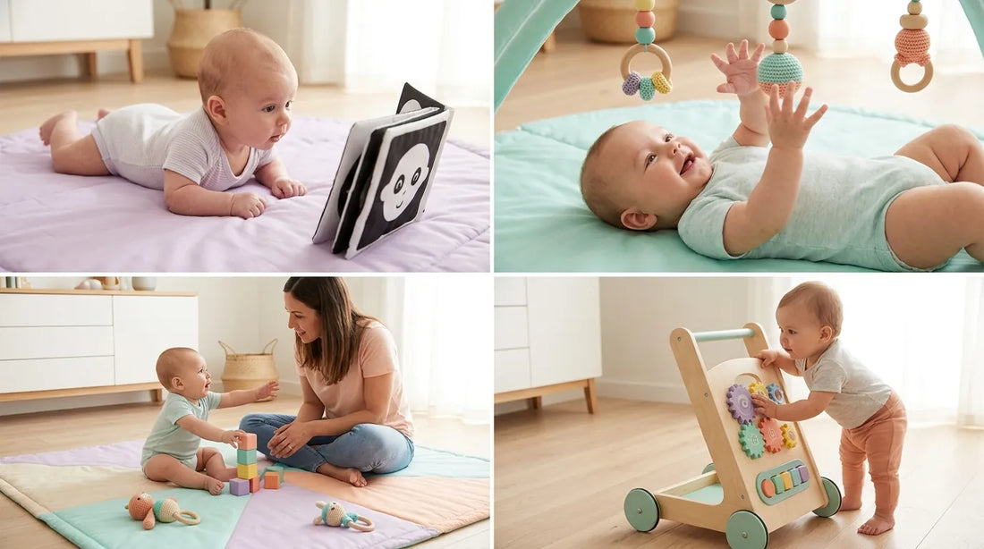 Comment Stimuler l'Éveil de Bébé : Activités par Âge (0-12 mois)